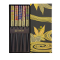 Preview: TDS, Chopstick Gift Set, Golden Leaf, 5 pair, Item No. 33640
