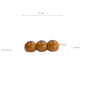 Preview: TDS, Kawaii Chopsticks Rest, Mitarashi Dango, 5x1.5x1.5cm, Item No. 33646