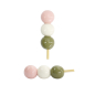 Preview: TDS, Kawaii Chopsticks Rest, 3colors Dango, 5x1.5x1.5cm, Item No. 33647