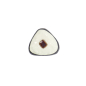 Preview: TDS, Kawaii Essstäbchenablage, Konbu Onigiri, 3,5x3,5x1,7cm, Art Nr. 33654