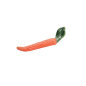 Preview: TDS, Kawaii Essstäbchenablage, Carrot, 1,6x8,7x2,2cm, Art.-Nr. 33672