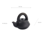 Preview: TDS, Kawaii Essstäbchenablage, Iron Kettle , 4,2x3,4x3,6cm, Art.-Nr. 33690