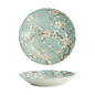 Preview: Tokyo Design Studio Plate Fujisakura Green, Porcelain, Ø 22 × 4 cm