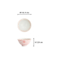 Preview: Reisschale Kawaii Anime Cat Rosa, Porzellan, Ø 11,3 × 5,8 cm, Art.-Nr. 33766