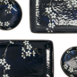 Preview: Sushi-Set Cobalt Blue Sakura, 6-tlg., Porzellan, Art.-Nr. 33821