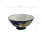 Preview: TDS, Bowl, Kawaii, Tiger, Blue, Ø 14,5x6,5cm- Item No. 33829