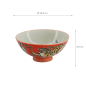 Preview: TDS, Bowl, Kawaii, Tiger, Red, Ø 14,5x6,5cm- Item No. 33830