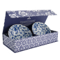 Preview: TDS, Ramen Bowl Gift Set, Blue, 2 pcs., Ø 19x7.5cm 1100ml, Item No. 33941