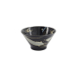 Preview: Rice Bowl Kawaii Black Whale, Porcelain, Ø 16 × 8.5 cm, Item No. 33946