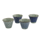 Preview: TDS, Mashiko Becher Geshenkset, 4-tlg., Ø 7,5 x 5,3 cm, Art.-Nr. 34020