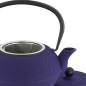 Preview: TDS, WY Teekanne aus Gusseisen, Arare, Blau, 1,2 L, Art-Nr. 34031