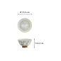 Preview: Reisschale Kawaii Bird Grau, Porzellan, Ø 11,5 × 6,2 cm, 300 ml, Art.-Nr. 34034