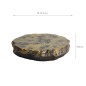 Preview: TDS, Rock Teller, Mino Craft, Ø 17,5x5,8cm, Gold, Art.-Nr. 34041
