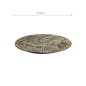 Preview: TDS, Runder Teller, Mino Craft, Gold, Ø 24 cm, Art Nr. 34044