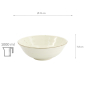 Preview: TDS, Ramen Bowl, Shirogesho, Ø 21 x 7.8 cm 1000ml, - Item No. 34063