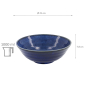 Preview: TDS, Ramen Schale, Deep Blue, Ø 21x7,8cm, 1000ml- Art Nr. 34064