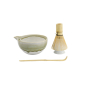 Preview: TDS, Matcha Bowl Giftset, 4-piece set, 14.5 x 6.5 cm, Sasa Green, Item No. 34079