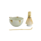 Preview: TDS, Matcha Bowl Giftset, 4-piece set, 14.5 x 6.5 cm, Unofu Brown White, Item No. 34080