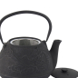 Preview: TDS, WY Teekanne aus Gusseisen, Dragon RH, Schwarz, 1,2 L, Art-Nr. 34149