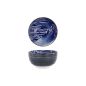 Preview: Tokyo Design Studio Tayo Bowl Hokusai Fuji White/Blue, Porcelain, Ø 12.6 × 7 cm, 350 ml