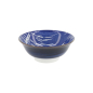 Preview: Ramenschale Hokusai Fuji Weiß/Blau, Porzellan, Ø 21 × 8,5 cm, Art.-Nr. 34161