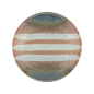 Preview: Teller Suisho Aka-cha Braun, Porzellan, Ø 26 × 3,4 cm, Art.-Nr. 34250