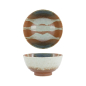 Preview: TDS, Suisho Tayo Schale, Aka-cha, Ø17x9cm 900ml, Braun, Art.-Nr. 34254