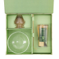 Preview: TDS, Matcha Bowl Giftset , Glass, 4-piece set, 12.5 x 7.5 cm, Item No. 37203