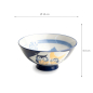 Preview: EDO Japan, Schale, Blue Owl, Ø 14 x 6,5 cm, Art.-Nr. 6041265