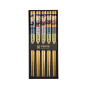 Preview: TDS, Chopstick Set, Sumo, 5 pair, 22,5 cm, Item No. 4130