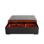 Preview: TDS, Bentobox, ABS Lacquerware, 25.5x25.5cm, Item No. 4193