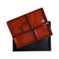 Preview: Bentobox Rot/Schwarz, ABS-Lack, 27,5 × 21,5 cm, Art.-Nr. 4194
