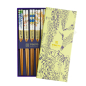 Preview: Floral Patterns 5 Pair Chopstick Set at g-HoReCa