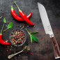 Preview: Santoku Knife (universal knife) at g-HoReCa (picture 4 of 7)