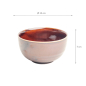 Preview: Bowl Maple leaf Ø 16 cm | H7,5 cm Edo Japan at g-HoReCa (picture 3 of 3)