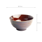 Preview: Bowl Maple leaf Ø 16 cm | H7,5 cm Edo Japan at g-HoReCa (picture 3 of 3)