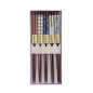 Preview: TDS, Chopstick Set, Mixed Designs, 5 pair, Item No. 4800