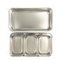 Preview: TDS, Seasoning Container, Stainless Steel, 3 Pcs, 21 x 11.5 x 6.5 cm, Item No. 4854