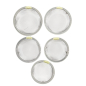 Preview: TDS, Japanese Tea & Tea Cannisters Strainer, 100pcs, Set w/handle 5490, Item No. 4868