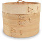 Preview: Steam basket 2-layer Bamboo Ø 20 cm EDO Japan at g-HoReCa (picture 1 of 2)