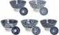 Preview: Bowls Blue pattern Ø 18 cm | H9 cm EDO Japan at g-HoReCa (picture 1 of 6)