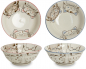 Preview: Bowls Three cats Ø 20,5 cm | H8 cm EDO Japan at g-HoReCa (picture 1 of 5)