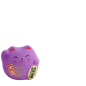 Preview: TDS, Lucky Cat, Decoration, Purple, 5.5 cm - Item No. 6150