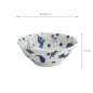Preview: TDS, Ramenschale, Kawaii Hananeko Cat, Blau, Ø 19,8x7,5cm - Art Nr. 61695