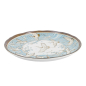 Preview: TDS, Plate, Crane Light Blue, Ø 24.7x3cm, Item No. 617362