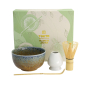 Preview: TDS, Matcha Bowl Giftset , 4-piece set, 12.7 x 7 cm, Sakura Black, Item No. 617416