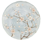Preview: TDS, Plate, Fujisakura, Ø 24.7 x 3 cm, Grey - Item No. 617508