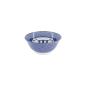 Preview: Tayo Bowl Kawaii Lucky Cat Neko Seikaiha-Neko Blue, Porcelain, Ø 15 × 7 cm, 550 ml, Item No. 617607
