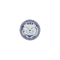 Preview: Reisschale Kawaii Lucky Cat Neko Seikaiha-Neko Blue, Porzellan, Ø 12 × 6,3 cm, Art.-Nr. 617621