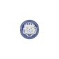 Preview: Saucenschale Kawaii Lucky Cat Neko Seikaiha-Neko Blue, Porzellan, Ø 11,5 × 4 cm, Art.-Nr. 617645